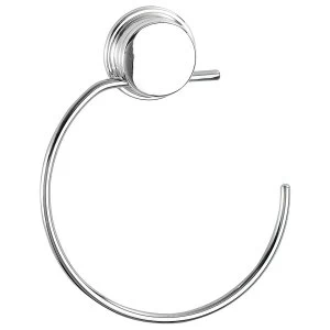 Image of Croydex Stick n Lock Towel Ring