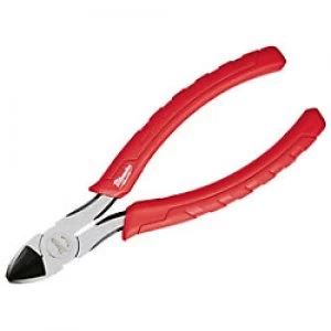Image of Milwaukee Diagonal Cutting Plier 48226106 20 mm Iron Carbide Silver, Red