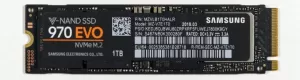 Image of Samsung 970 Evo 1TB NVMe SSD Drive