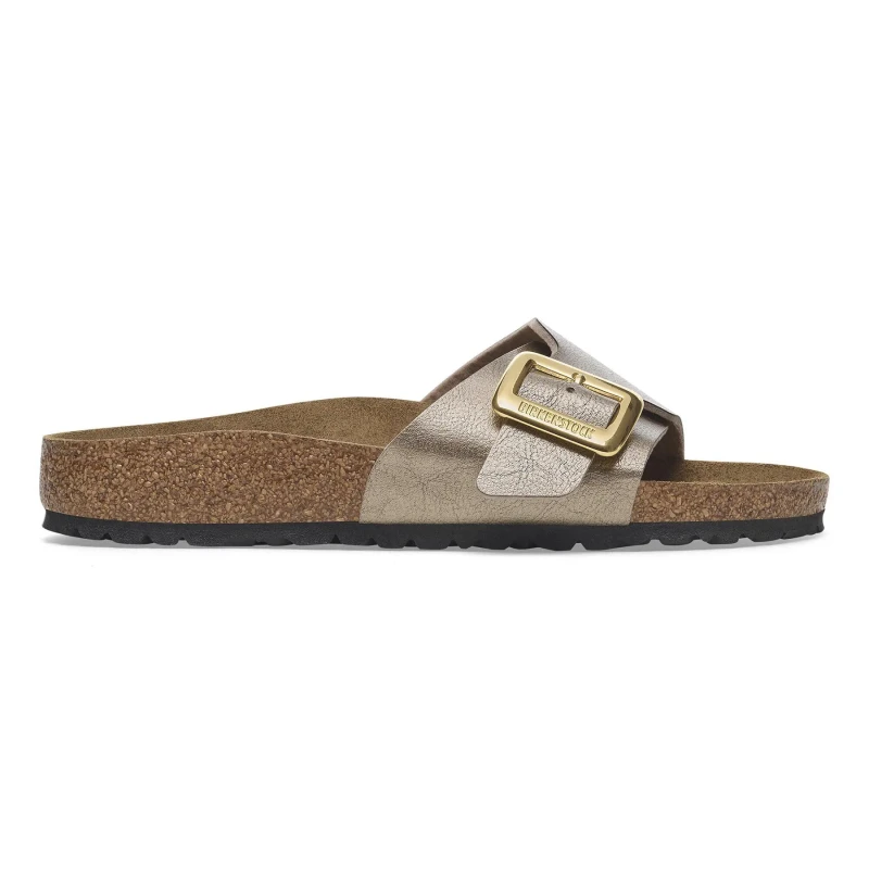 Image of Birkenstock Womens sandals Birkenstock Catalina Cushion Birko-Flor Blanc Female 38 Etroit 1029416