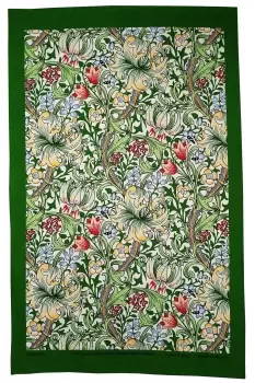 Image of William Morris Golden Lily Cotton Tea Towel