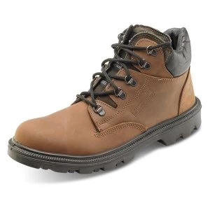 Image of Click Footwear Sherpa Dual Density PU Rubber Mid Cut Boot 9 Brown Ref