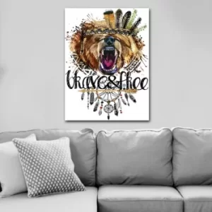 Image of 597755813_70100 Multicolor Decorative Canvas Painting