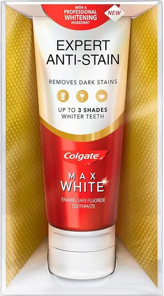 Image of Colgate Max White Expert Complete Whitening Toothpaste 75ml
