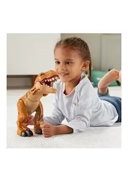 Image of Imaginext Jurassic World Thrashin' Action T.Rex Dinosaur