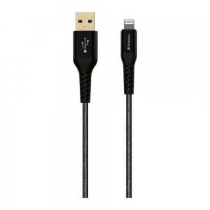 Image of Verbatim Tough Max Lightning Cable (2m) 66118 - Black