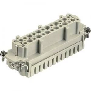 Image of Harting 09 33 024 2716 Han 24 ES F Industrial Connector HAN E Series Inserts