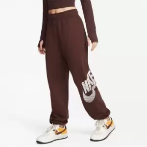 Image of Nike Nsw Flc Os Pant Sb Dnc - Brown