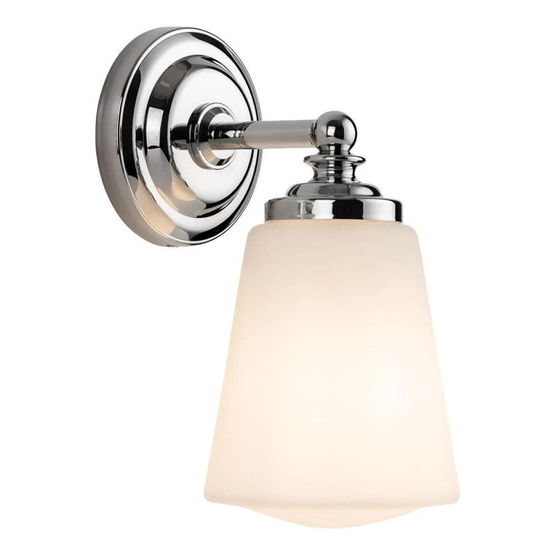 Image of Firstlight Ocean Wall Wall Light Opal in Chrome