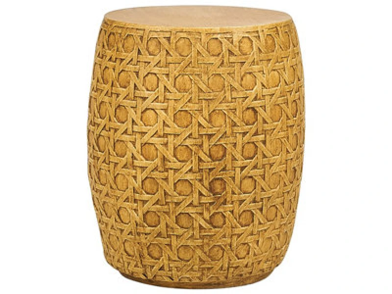 Image of Beliani Side Table Sadole 32cm 32cm Natural
