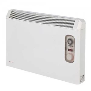 Image of Elnur 2kW White Manual Electric Panel Heater 24 Hour Timer and Enclosed Analogue Control