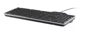 Image of Dell USB Keyboard QWERTY (UK) USB smart key KB813 New Black