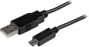 Image of StarTech 15cm6" Mobile Charge Sync USB To Slim Micro USB Cable For Smartphones And Tablets A To Micro B