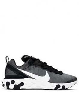Image of Nike React Element 55 Se - Grey/White/Black