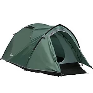 Image of OutSunny Camping Tent A20-174GY Green 1300 x 1830 x 3250 mm