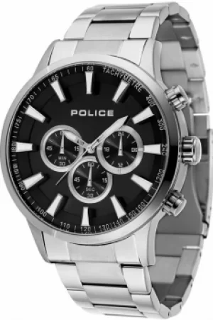 Image of Mens Police Momentum Chronograph Watch 15000JS/02M
