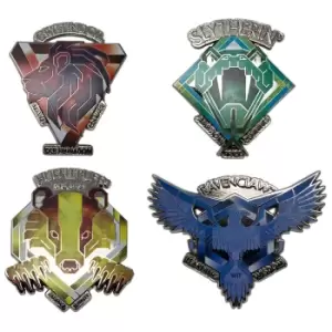 Image of Harry Potter Set of Limited Edition Crest Pin Badges