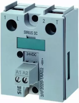 Image of Siemens 50 A SPNO Solid State Relay, Zero Crossing, Panel Mount, Thyristor, 230 V Maximum Load