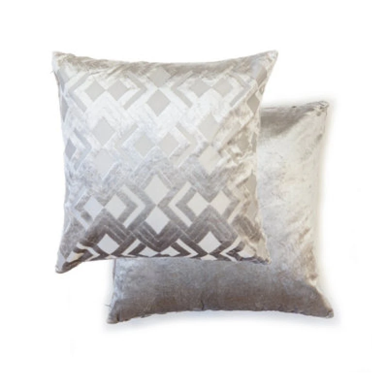 Image of Barcelona Cushion Cover In Silver