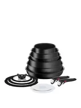 Image of Tefal Ingenio Eco Resist Aluminium Non Stick 13 Piece Pan Set