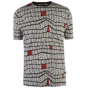 Image of Fresh Ego Kid Off Key T Shirt - Black/White