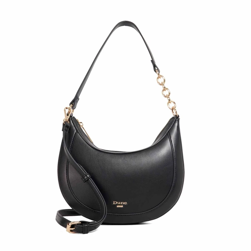 Image of Dune London Womens Diversion Shoulder Bag Black female One Size