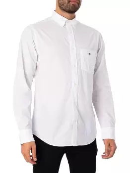 Image of Regular Poplin Shirt
