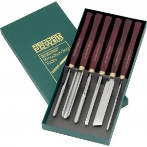 Image of Record Power 6 Piece HSS Wood Turning Tool Set