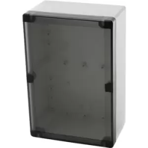 Image of Fibox PCTQ3 162409 Wall-mount enclosure, Fitting bracket 244 x 164 x 90 Polycarbonate (PC) Grey-white (RAL 7035)