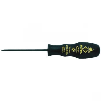 Image of CK Tools T4718ESD 1030 Triton ESD Screwdriver Tamper Proof TX10 x ...