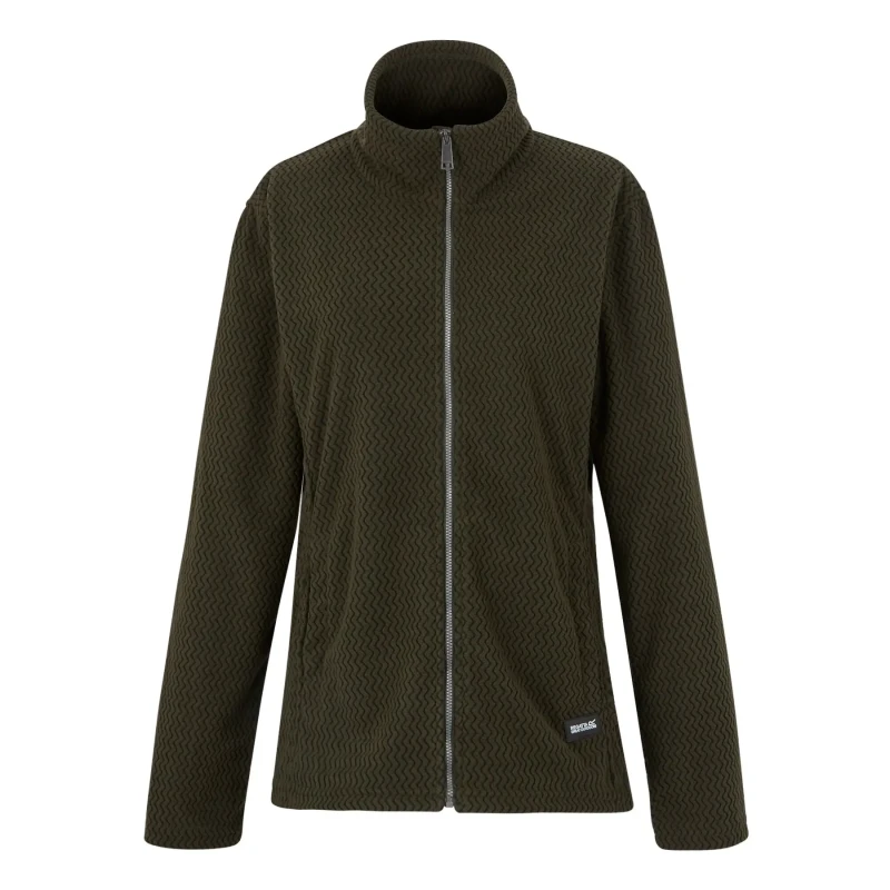 Image of Womens full-zip fleece Regatta Heidy Vert Female 48