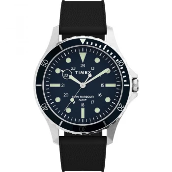 Image of Timex Blue And Black 'Military' Watch - TW2U55700 - multicoloured