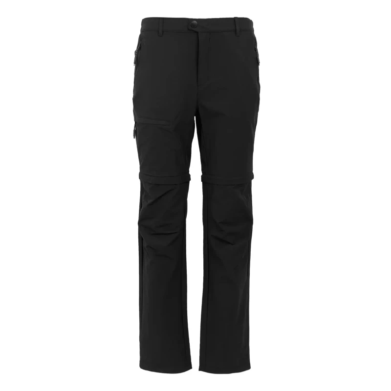Image of Regatta Mens Highton Zip Off-Trousers in Black Size: 30R Black Male 30R