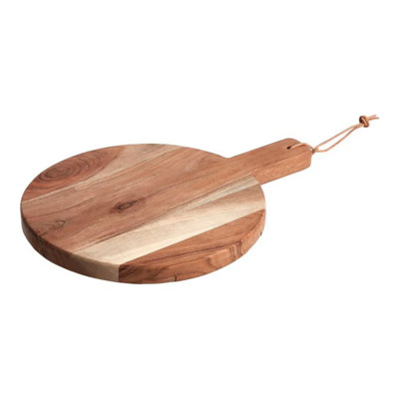 Image of Premier Housewares Socorro Extra Small Round Acacia Wood Board Natural