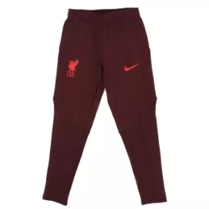 Image of 2022-2023 Liverpool Training Pants (Burgundy) - Kids