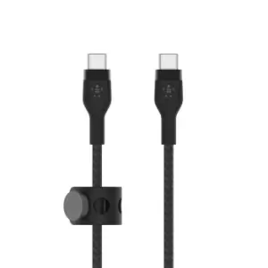 Image of Belkin BOOST↑CHARGE PRO Flex USB cable 2m USB 2.0 USB C Black