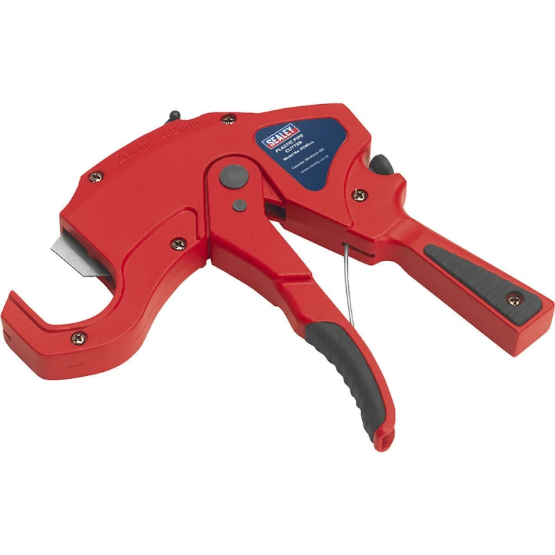 Image of Loops Die-Cast Plastic Pipe Cutter - 6mm to 42mm Capacity - Ratchet Cutting Action Multi