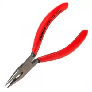 Image of Knipex 25 01 125 Snipe Nose Side Cutting Pliers (Radio Pliers) 125mm
