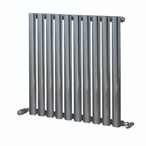 Image of Towelrads Dorney Single Horizontal Radiator - Anthracite 600x592