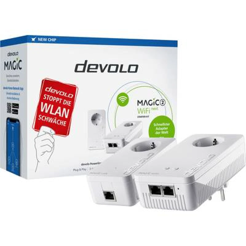 Image of Devolo Magic 2 WiFi next Starter Kit - Bridge - WLAN
