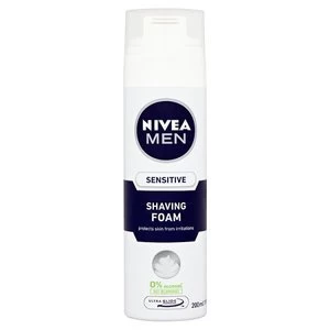 Image of Nivea For Men Sensitive Shaving Foam 200ml