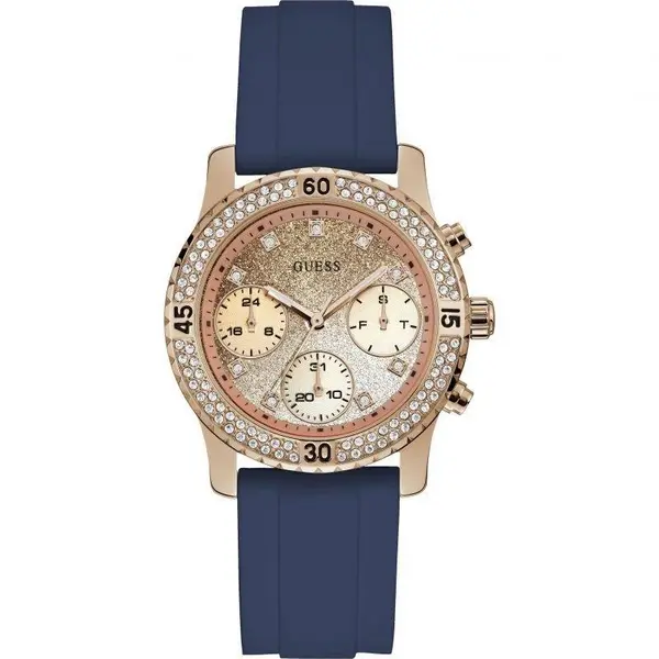 Image of Guess W1098L6 Confetti Confetti Glitter Dial Ladies Watch