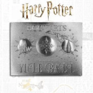 Image of Harry Potter 24K Silver Plated Yule Ball Ticket Limited Edition Replica