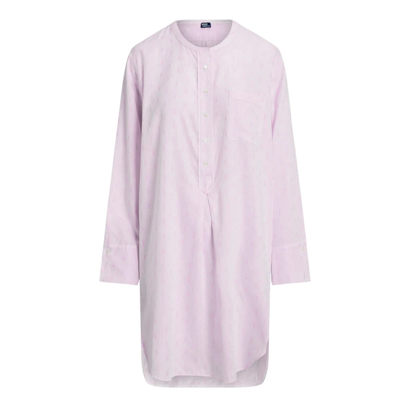 Image of Polo Ralph Lauren Womens Night Dress Prism Pink female 8 (XS)