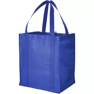 Image of Bullet Liberty Non Woven Grocery Tote (Pack Of 2) (33 x 25.4 x 36.8 cm) (Royal Blue)
