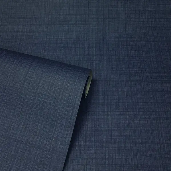 Image of Arthouse Weave Texture Navy sw12 Wallpaper One Size Blue 87869118000