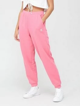 Image of Adidas Originals Trefoil Cuffed Track Pants - Pink