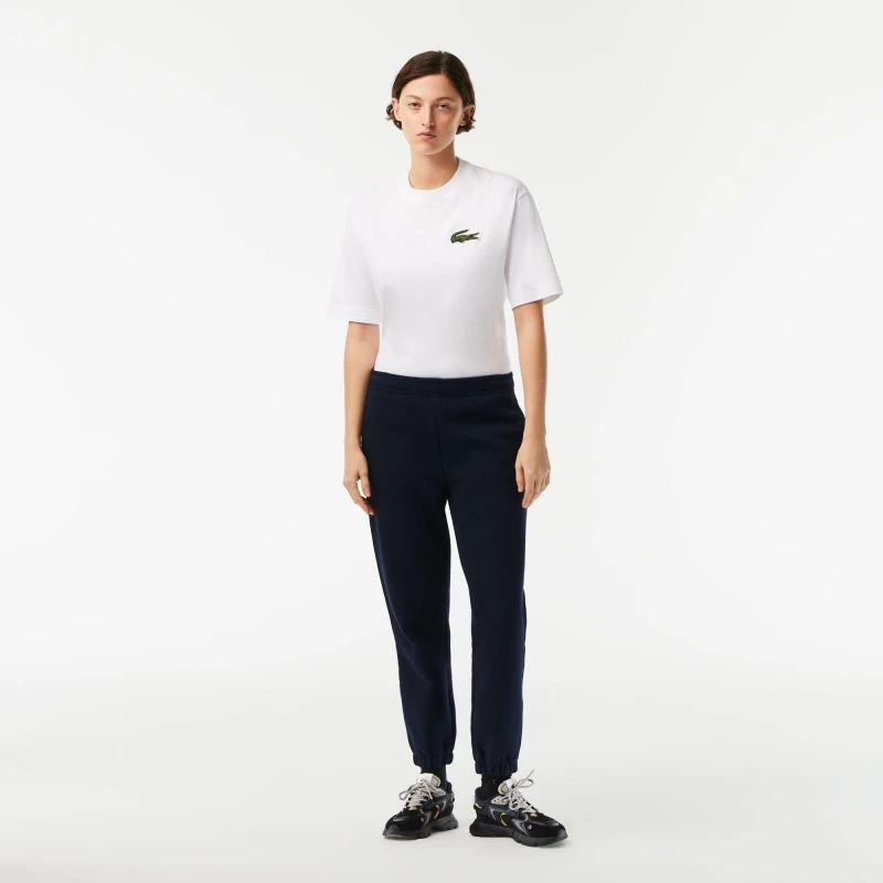 Image of Lacoste Pique Jogging Pants Navy Blue female 6 (34)