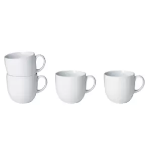 Image of White by Denby Small Mugs Set of 4
