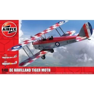 Image of De Havilland D.H.82a Tiger Moth Series 4 1:48 Air Fix Model Kit